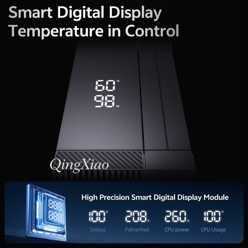 MT4 Digital Display CPU Cooler - đánh giá và giá Air Cooler Cpu