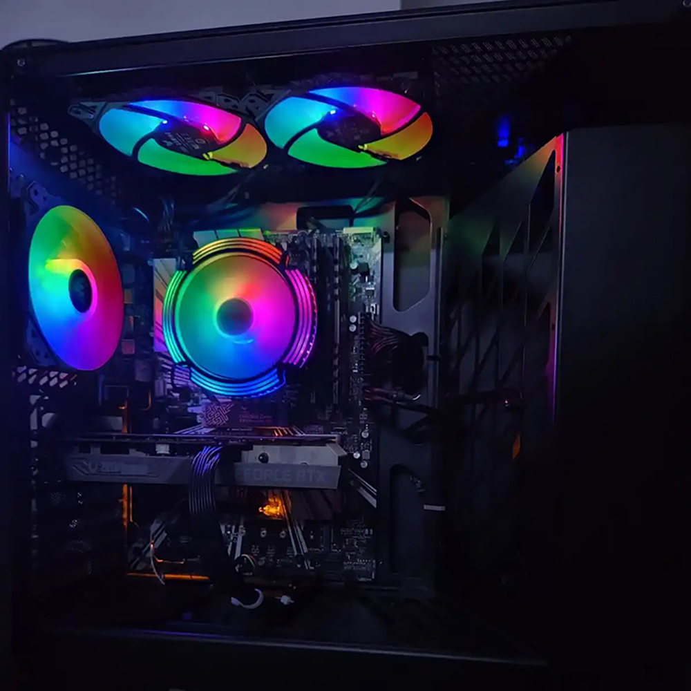 4 Heat Pipes RGB CPU Cooler 4P - đánh giá và giá Air Cooler Cpu