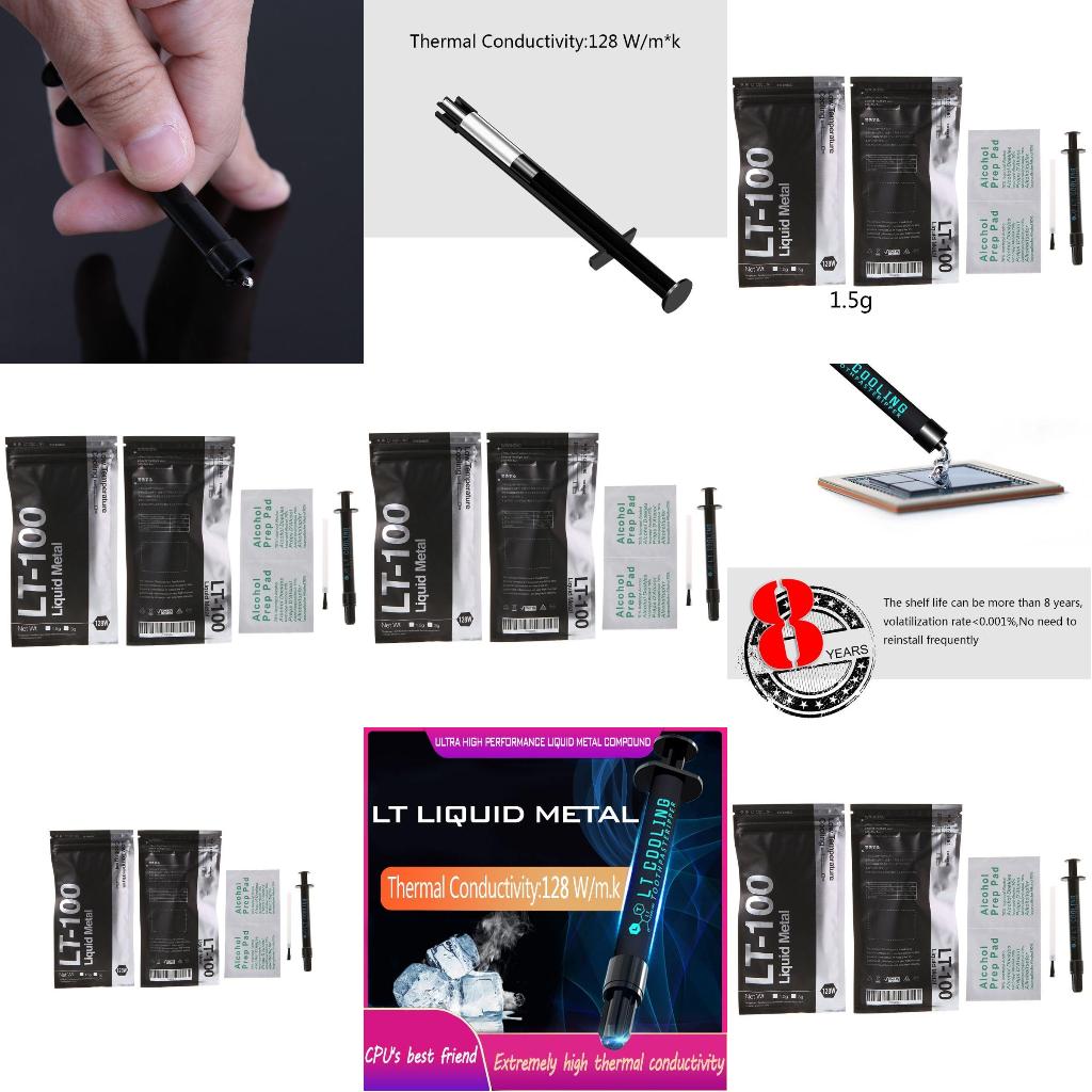 Chất lỏng làm mát kim loại lỏn - đánh giá và giá Thermal Paste